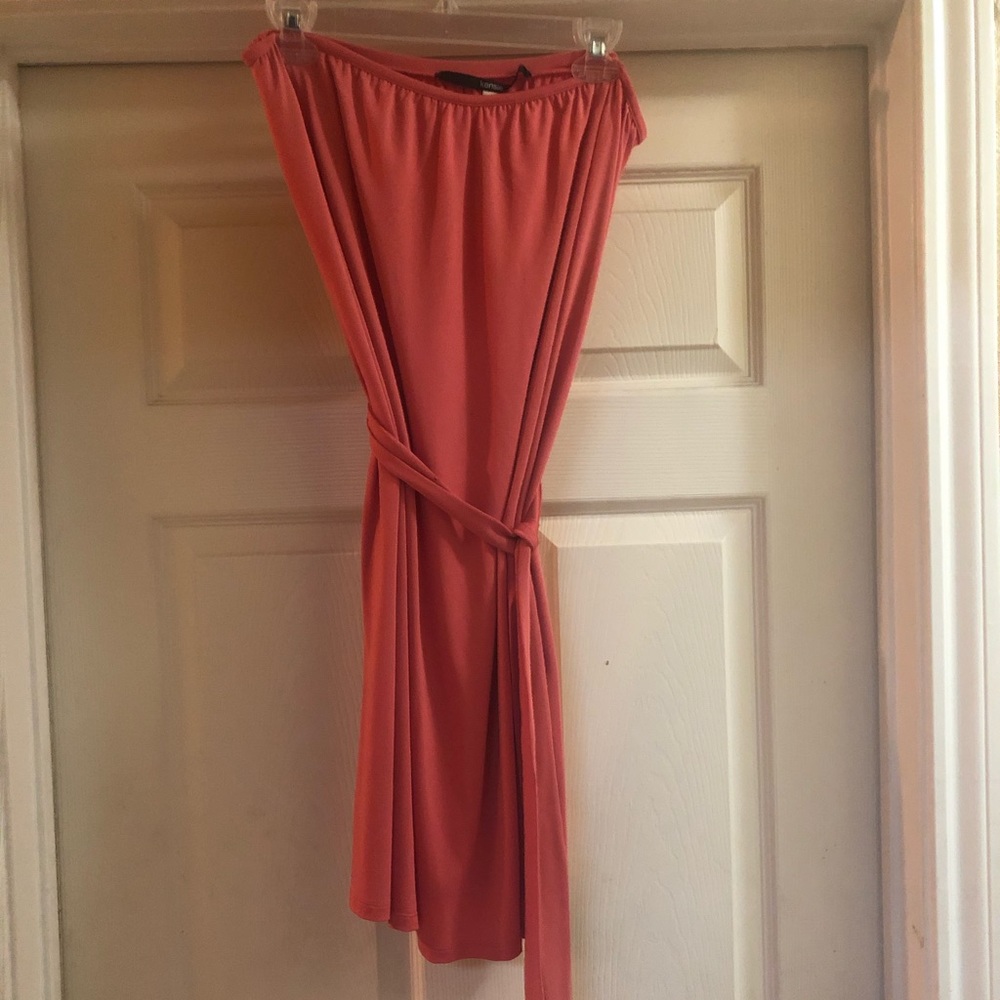 Strapless dress